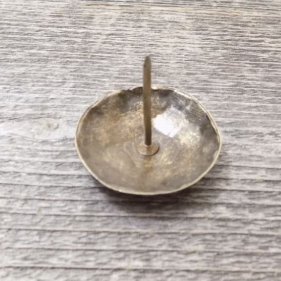 Clavos Decorative Nail Heads Rustic Worn Brass Finish 1 1/2″ MIDWEST CRAFT HOUSE