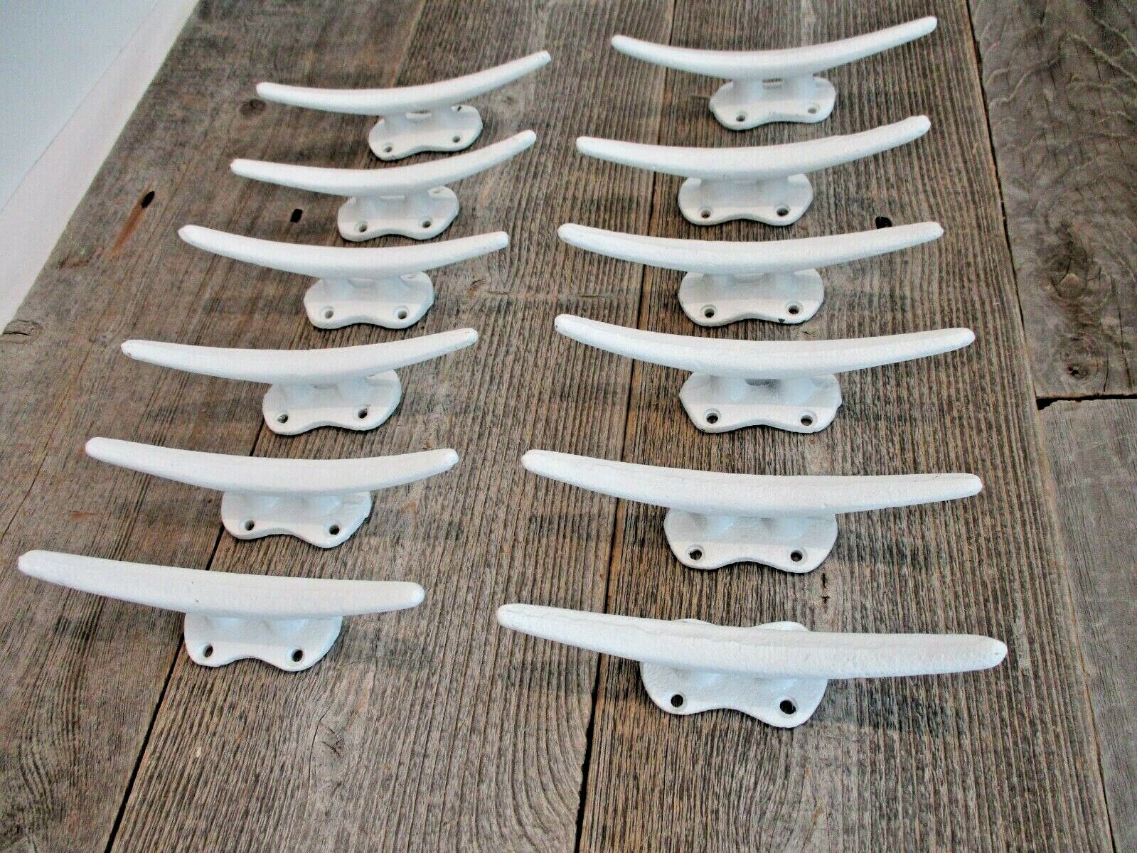 Midwest Craft House 12 Cleats Nautical Wall Hooks 5 1 2 Cast Iron